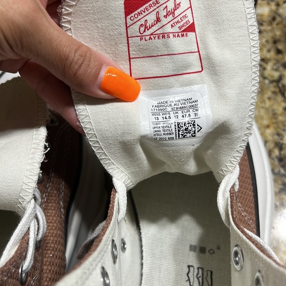 Men’s Converse Tonal Marble Run Star Hike Sneakers - Picture 8 of 13